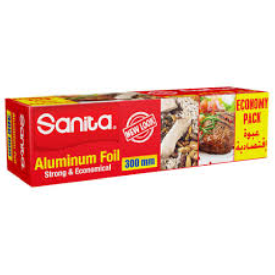 SANITA ALUMINIUM FOIL RED 300MMX80M